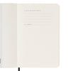 AGENDA MENSUEL 2025 NOIR COUVERTURE SOUPLE (différents formats) — par Moleskine