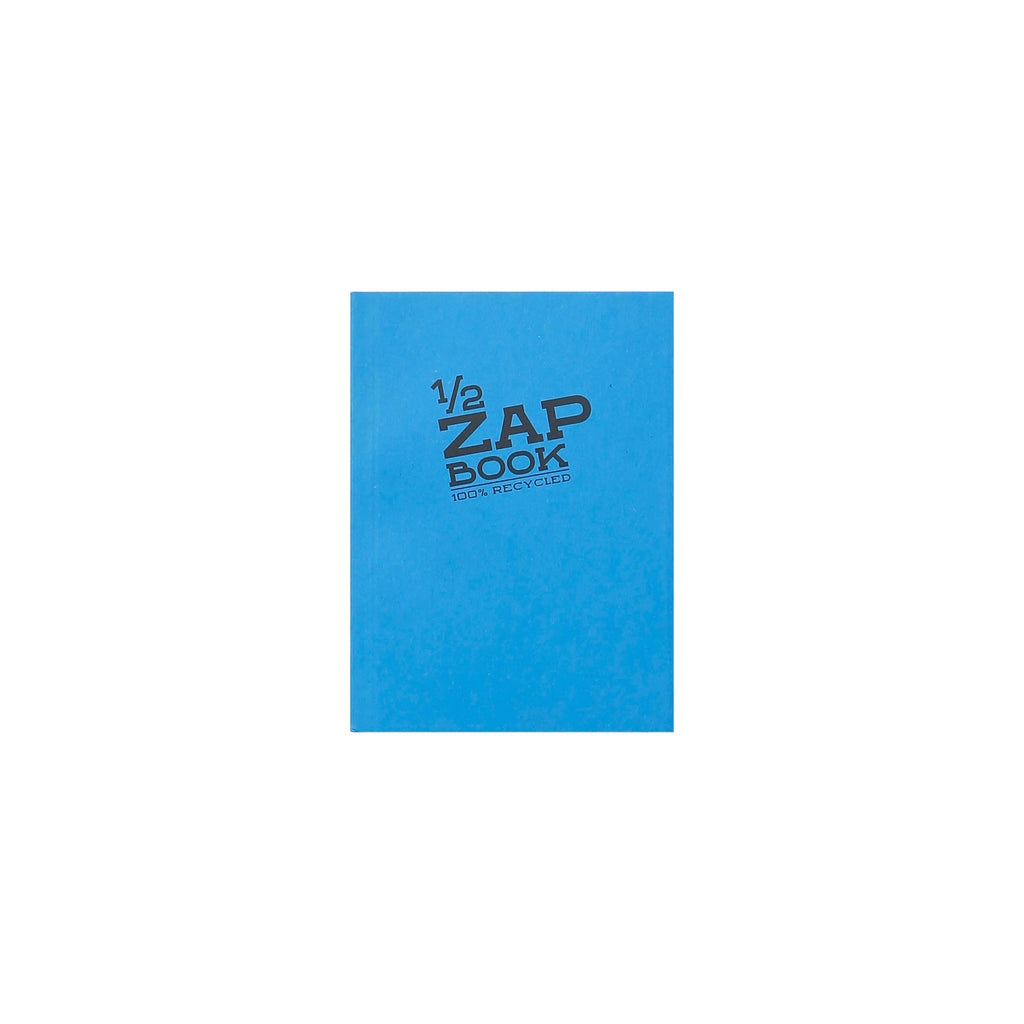 1/2 ZAP BOOK A6 SKETCHBOOK BLANK 100% RECYCLED (multiple colors) — by Clairefontaine