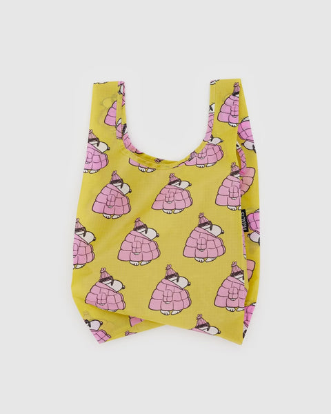 BABY BAGGU BAG “PUFFER SNOOPY PINK“ — by Baggu