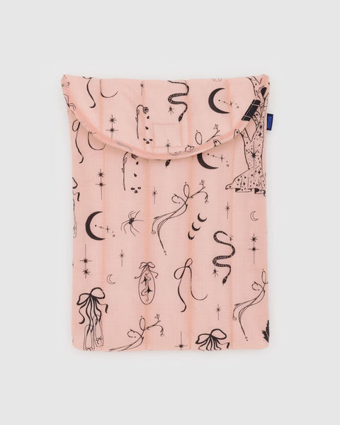 PUFFY LAPTOP SLEEVE, “BALLET ICONS” 13"/14" — by Baggu