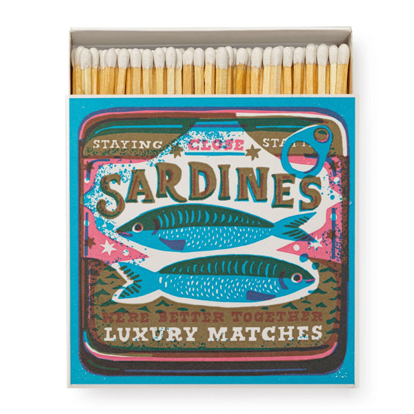 "BETTER TOGETHER SARDINES" - Designed by The Printed Peanut – LUXURY MATCHBOXES