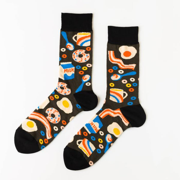 SOCKS "BREAKFAST CREW" — by Yellow Owl Workshop