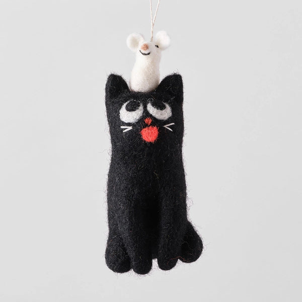 "CLINT" HANGING FELT ORNAMENT — by Elliot Kruszynski