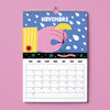 FRENCH CALENDAR 2025 — by Anastacia Sholik