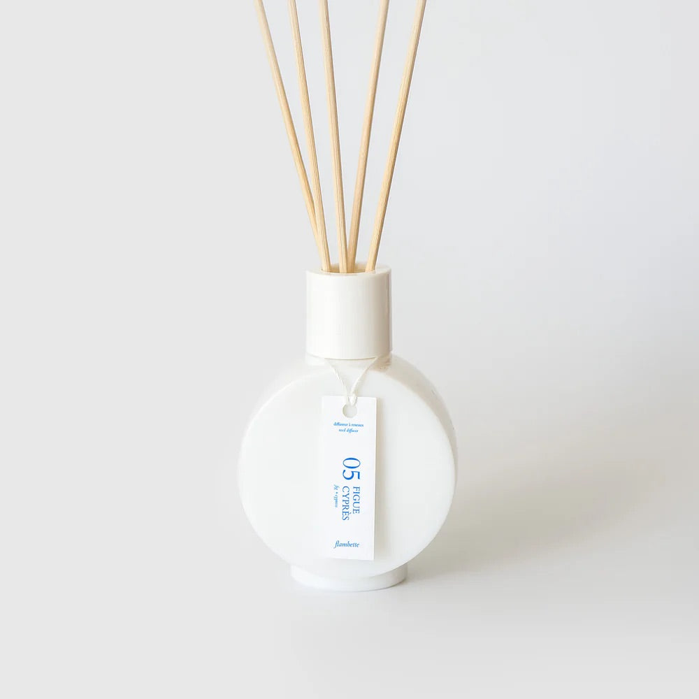 REED DIFFUSER, Fig + Cypress — by Flambette