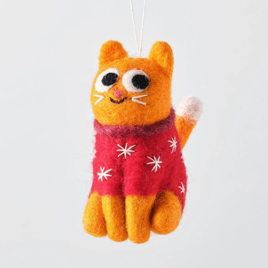 "ESTHER" HANGING FELT ORNAMENT — by Elliot Kruszynski