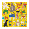 FASHIONABLE DOGS, 500 PIECES PUZZLE — by Ayang Cempaka