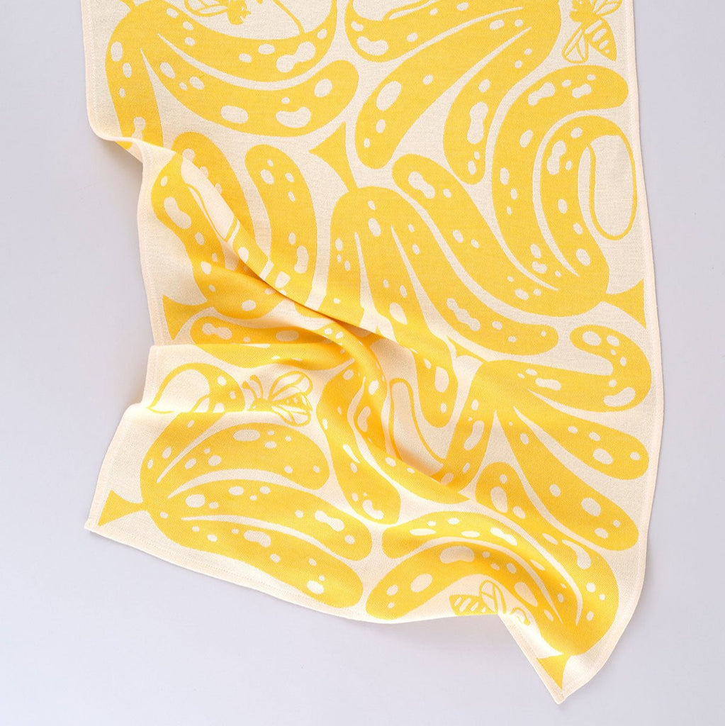 "GO BANANAS" TEA TOWEL — by Cari Vander Yacht