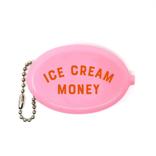 "ICE CREAM MONEY" COIN POUCH