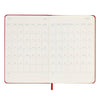 AGENDA HEBDOMADAIRE 2024-25 ROUGE COUVERTURE RIGIDE (différents formats)— par Moleskine