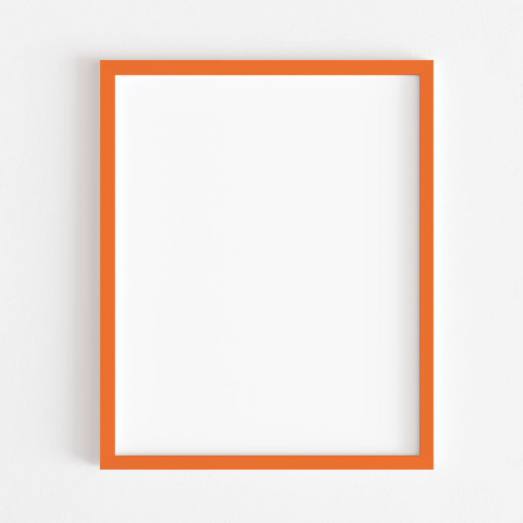 ORANGE FRAME (Multiple Sizes) PICK UP ONLY