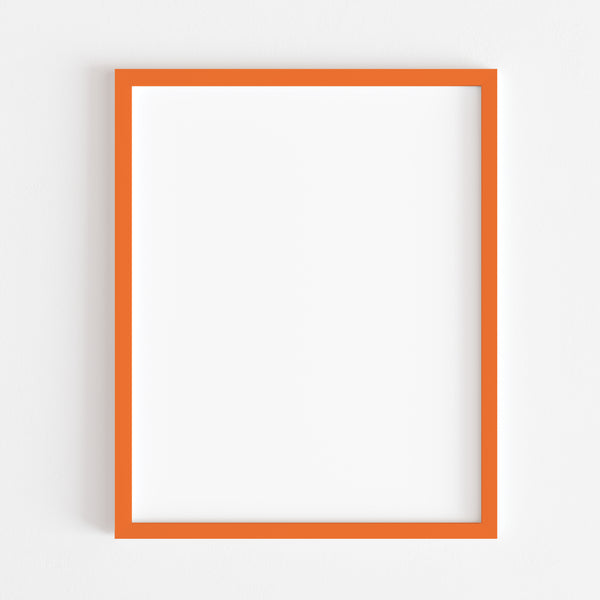 ORANGE FRAME (Multiple Sizes) PICK UP ONLY