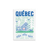 "CABANE AU QUÉBEC" MAGNET