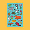 ANIMALS OF THE 5 ECOSYSTEMS OF THE AMERICAS – Sticker Sheet