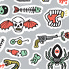 INK & BONES – Sticker Sheet