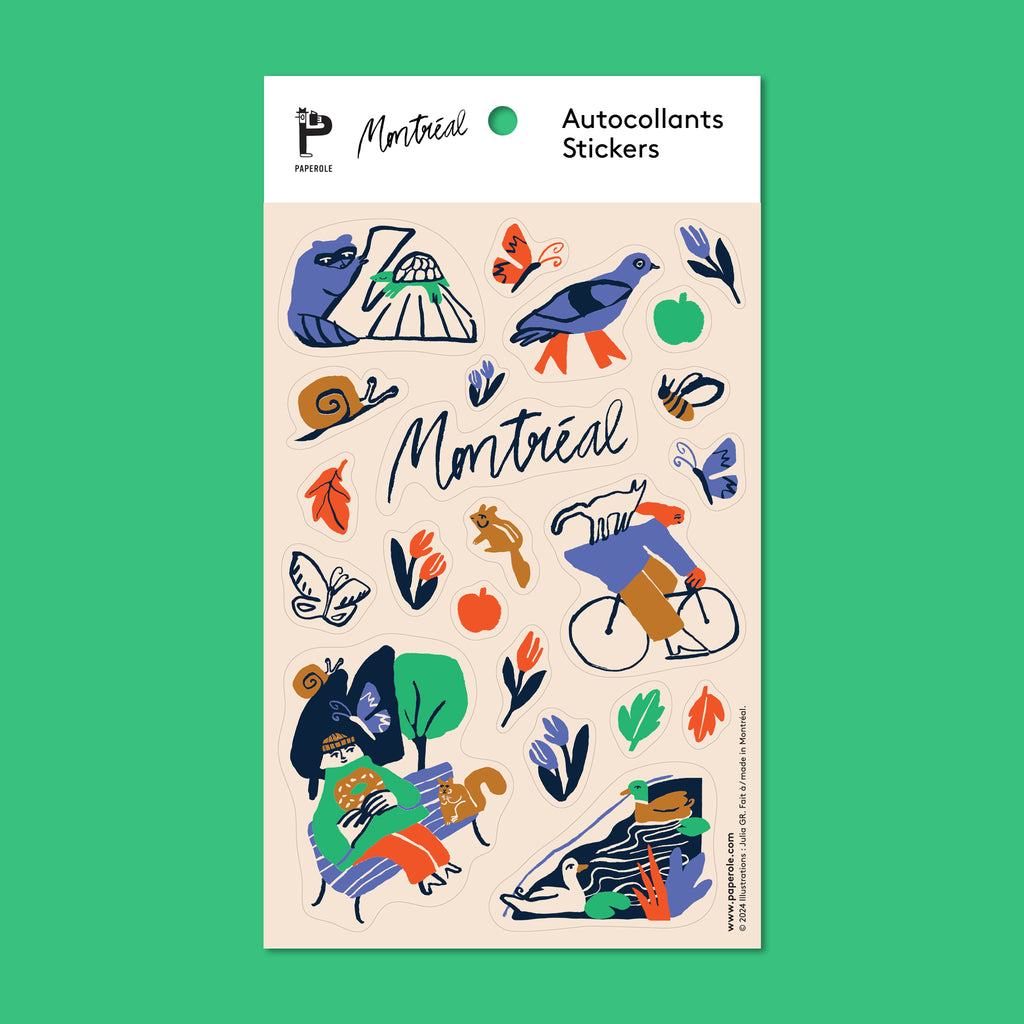 BALADE À MONTRÉAL – Sticker Sheet