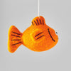 "POISSON" HANGING FELT ORNAMENT — by Holly St Clair