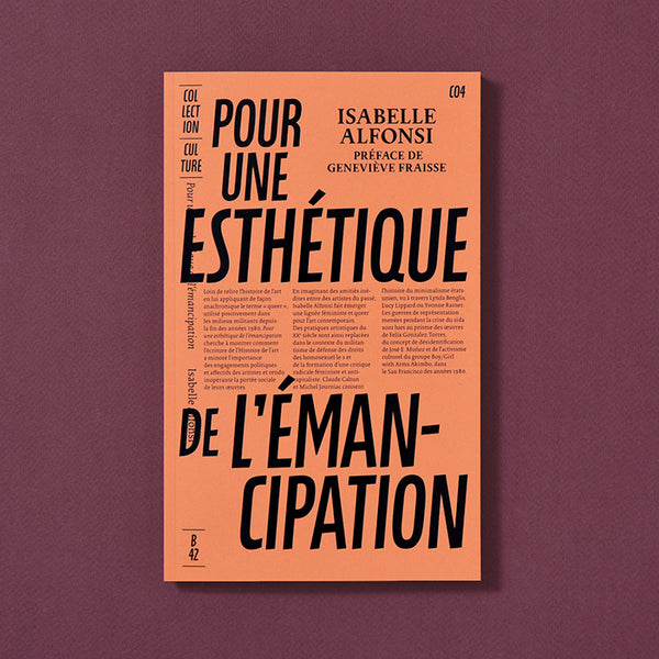 POUR UNE ESTHÉTIQUE DE L’ÉMANCIPATION — par Isabelle Alfonsi