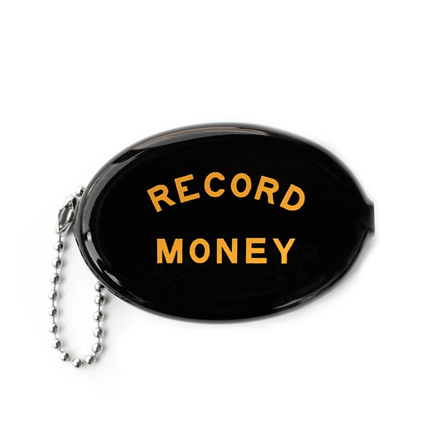 "RECORD MONEY" COIN POUCH