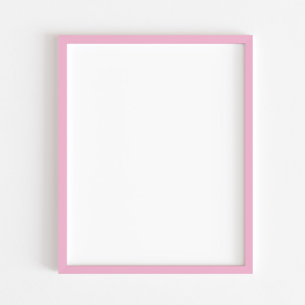 PINK FRAME — Multiple Sizes — PICK UP ONLY