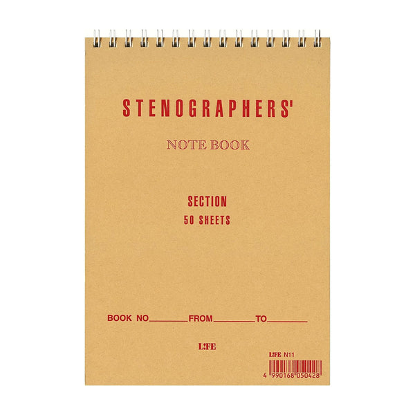 STENOGRAPHERS' NOTEBOOK, GRID A4 — by LIFE