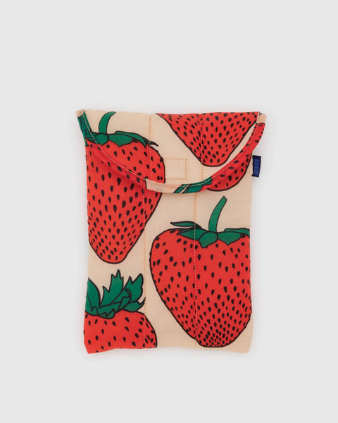 PUFFY TABLET SLEEVE 8" (STRAWBERRY) — by Baggu