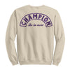 « CHAMPION DE LA MORT » SAND SWEATSHIRT — by Dead Champion