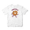 ADULT BAGEL T-SHIRT - WHITE