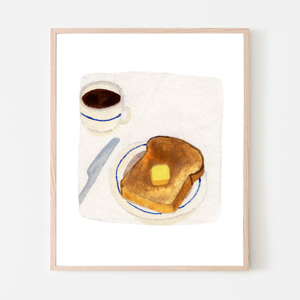 TOAST, 8" x 10" — by Julia GR