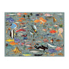 “DEEPEST DIVE” 1000 PIECE PUZZLE WHIT SHAPED PIECES — by Ben Gilles