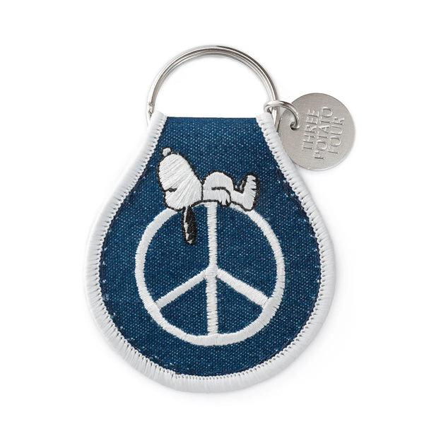 PATCH KEYCHAIN - Snoopy Peace & Love