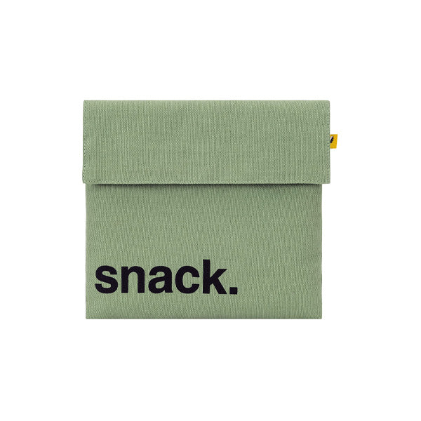 SAC À COLLATION FLIP VERT MOUSSE — par FLUF