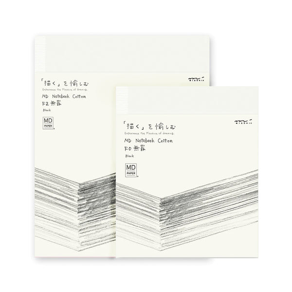 MD NOTEBOOK COTTON (Multiple sizes) — by Midori