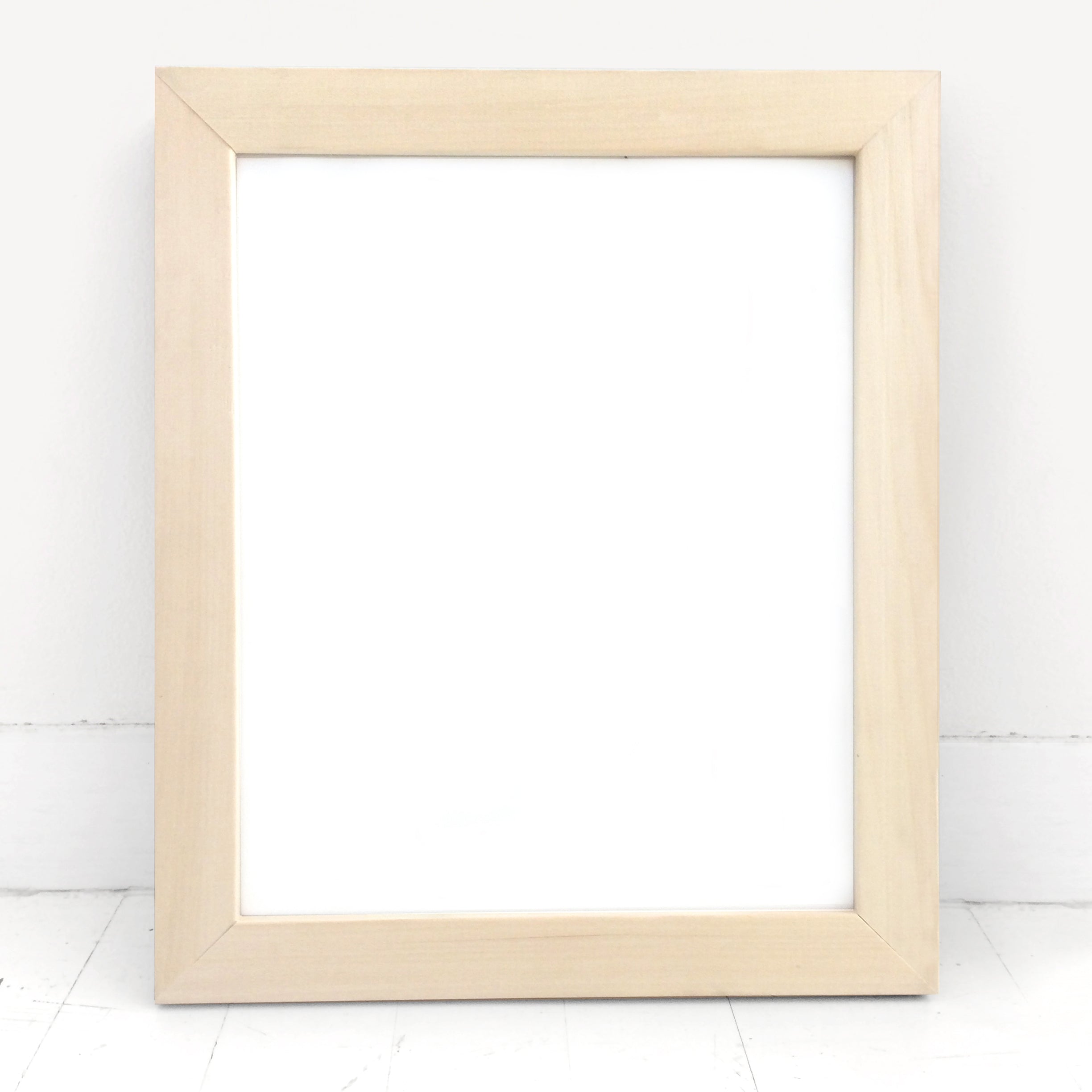  Modern 16x26 Picture Frame Black Wood Real Glass
