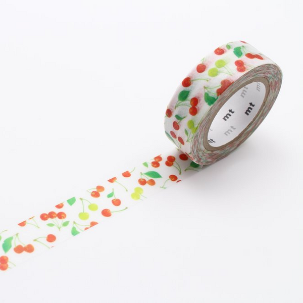 MT WASHI TAPE CHERRIES — by Kamoi Kakoshi