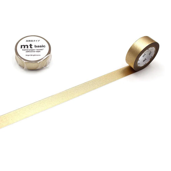 MT WASHI TAPE HIGH BRIGHTNESS CHAMPAGNE GOLD — by Kamoi Kakoshi